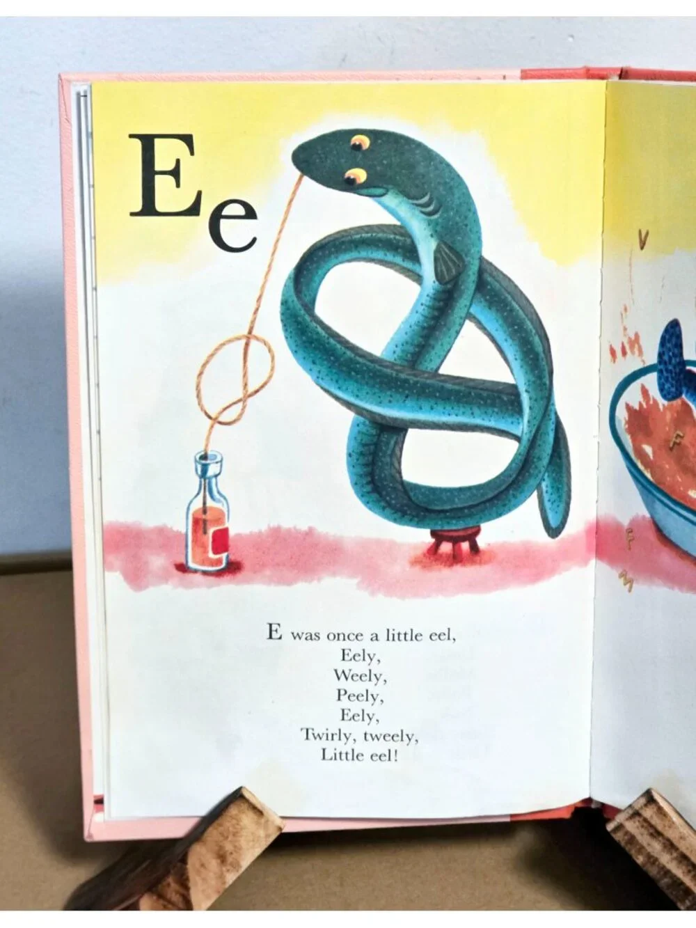 1962 Edward Lear's A Nonsense Alphabet Richard Scarry 1st Edition VTG Hardcover